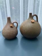 70ger jaren olielampjes merk Egelantier bruin keramiek, Antiek en Kunst, Antiek | Keramiek en Aardewerk, Ophalen of Verzenden
