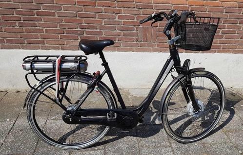 Elektrische Dames Sparta fiets F8e Ltd. 500W weinig KM, Fietsen en Brommers, Elektrische fietsen, Zo goed als nieuw, Sparta, 55 tot 59 cm