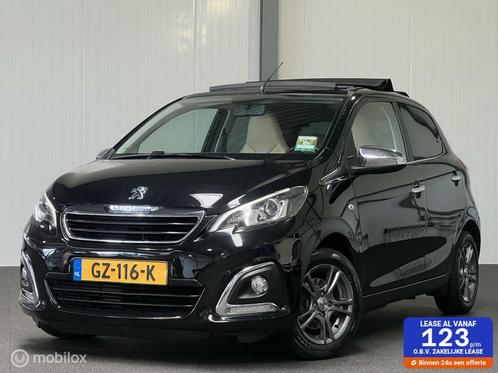 Peugeot 108 1.0 e-VTi Allure TOP! Cabrio [ NAP leder LM navi, Auto's, Peugeot, Bedrijf, Te koop, ABS, Airbags, Airconditioning