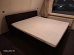 Avek boxspring bed 180x200, Gebruikt, Bruin, Tweepersoons, Ophalen of Verzenden