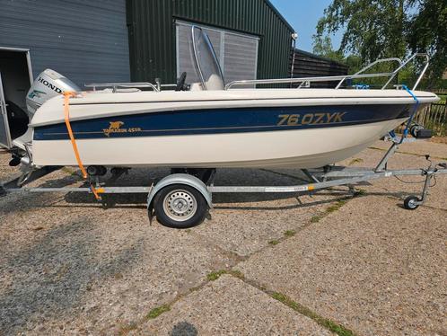 Consoleboot Yamarin met 50 pk honda, Watersport en Boten, Vis- en Consoleboten, Gebruikt, 30 tot 50 pk, 3 tot 6 meter, Benzine