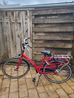 Rode 28 inch Batavus Mambo damesfiets rood, Ophalen, Gebruikt, 47 tot 50 cm, Versnellingen