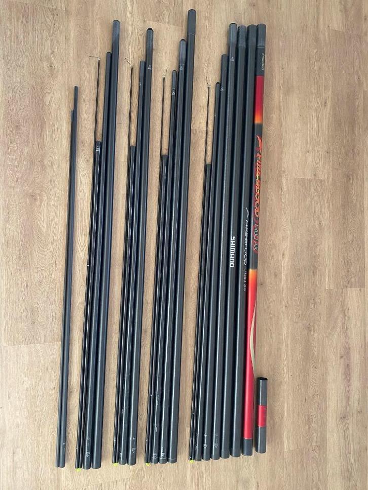 Shimano Fireblood 1300 AX Pack 1, Watersport en Boten, Hengelsport | Witvissen, Gebruikt, Vaste hengel, Ophalen of Verzenden