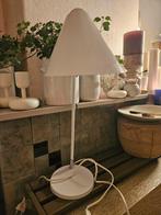 Witte bureaulamp, Huis en Inrichting, Modern, Scandinavisch, hip, Ophalen of Verzenden, Zo goed als nieuw, Metaal