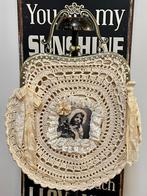 Een prachtige artist gehaakte nostalgische tas, Ophalen of Verzenden