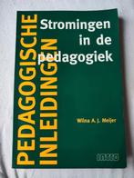 W.A.J. Meijer - Stromingen in de pedagogiek, Ophalen of Verzenden, Zo goed als nieuw, W.A.J. Meijer