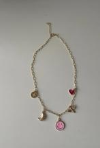 Leuke gouden bedelketting/ ketting, Verstelbaar, Nieuw, Ophalen of Verzenden, Goud