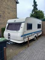 Hobby 440 Deluxe met Voortent & Luifel, Ophalen of Verzenden, Gebruikt