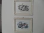 ETSEN NEUSCHWANSTEIN en HOHENSCHWANGAU., Antiek en Kunst, Ophalen of Verzenden