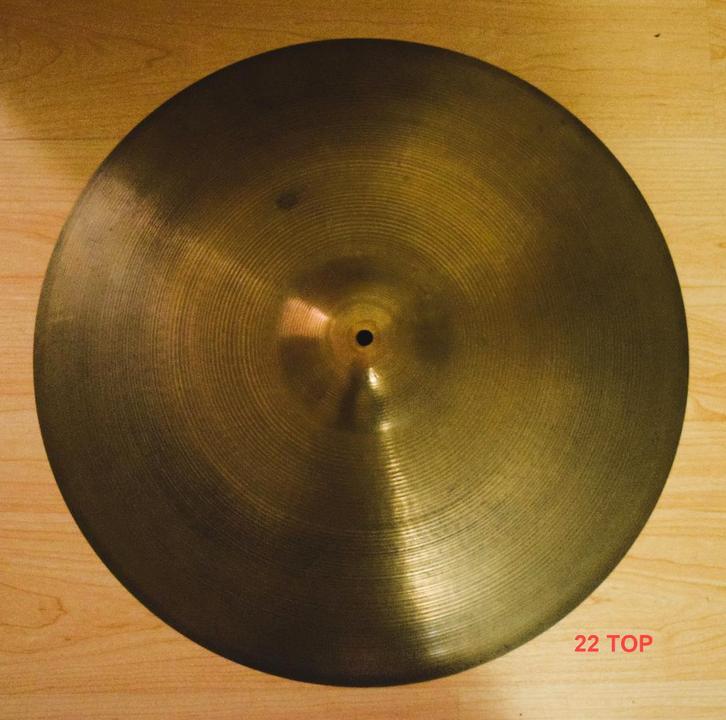 Zildjian Avedis bekkens 22, 20 (60’s) en hi-hat 14 (50’s), Muziek en Instrumenten, Drumstellen en Slagwerk, Gebruikt, Overige merken