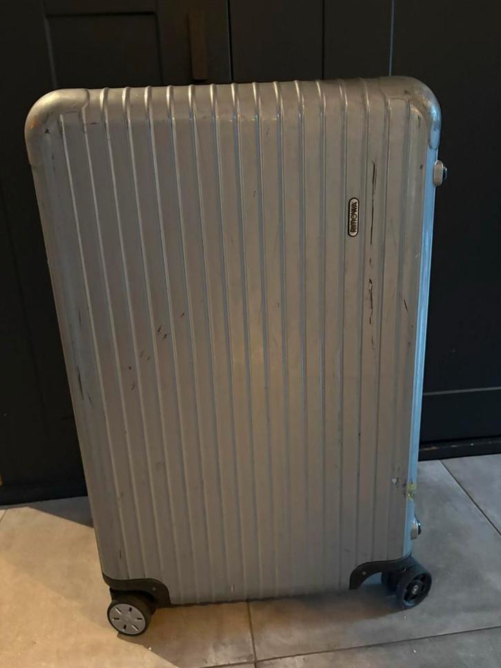 Rimowa Koffer - Gebruikt, Sieraden, Tassen en Uiterlijk, Koffers, Gebruikt, Metaal, 50 tot 60 cm, 35 tot 45 cm, Slot, Ophalen