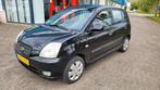 KIA Picanto 1.0 LXE 2005 Zwart nieuwe apk✅ goed onderhouden, Auto's, Origineel Nederlands, Te koop, 5 stoelen, 60 pk