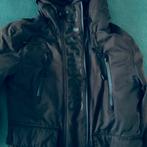 Z.g.a.n zwarte SUPERDRY dames softchell jas mt 36., Verzenden, Zo goed als nieuw