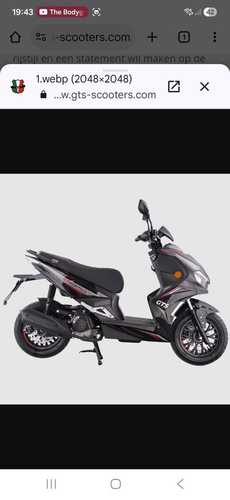 Gts, Fietsen en Brommers, Snorfietsen en Snorscooters, Overige merken, Benzine, Ophalen of Verzenden