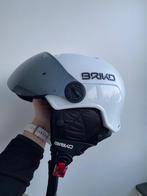 Ski helm met vizier briko stromboli wit maat S, Overige typen, Zo goed als nieuw, Skiën, Minder dan 100 cm