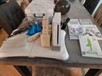 Nintendo Wii Compleet met Spellen en Accessoires, Spelcomputers en Games, Ophalen, Zo goed als nieuw, Met 2 controllers, Met games