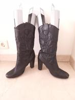 Laarzen Vero Cuoio maat 38,5, Kleding | Dames, Schoenen, Hoge laarzen, Zwart, Ophalen of Verzenden, Zo goed als nieuw