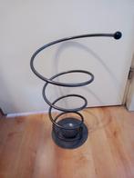 Metalen Paraplu Standaard - Design Spiraal, Ophalen, Gebruikt, 50 tot 75 cm, Grijs