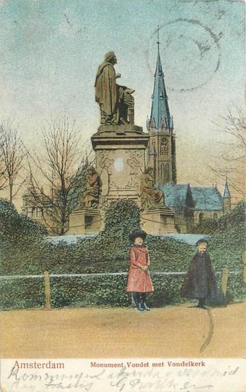 (701-366-037) Amsterdam Monument Vondel beschikbaar voor biedingen