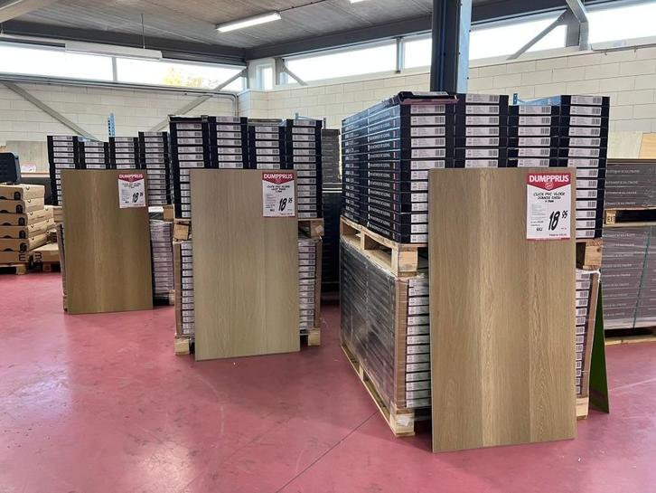 Click SPC vloer | 100% Waterdicht | Geïntegreerde Ondervloer, Huis en Inrichting, Stoffering | Vloerbedekking, Nieuw, Overige typen