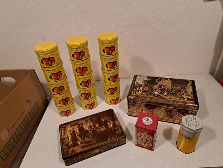 Verzameling Vintage Blikken - 48 Stuks, Verzamelen, Blikken, Ophalen of Verzenden