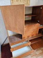 Vintage, retro jaren 70 wandkast., Ophalen, Gebruikt
