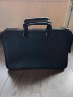 Zwarte Aktetas - Vintage Stijl, Ophalen of Verzenden, Gebruikt, Aktetas