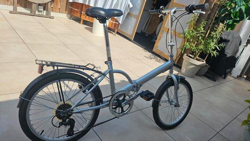 stevige vouwfiets met 6 versnellingen en handremmen., Fietsen en Brommers, Fietsen | Vouwfietsen, Gebruikt, Overige merken, Versnellingen