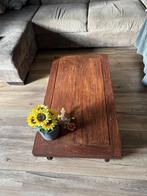 salontafel (Hout), Huis en Inrichting, Tafels | Salontafels, Ophalen, Gebruikt, 100 tot 150 cm, Kersenhout