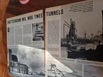 Artikel over Rotterdam wil mog twee tunnels 1960, Verzamelen, Tijdschriften, Kranten en Knipsels, Ophalen of Verzenden, 1940 tot 1960
