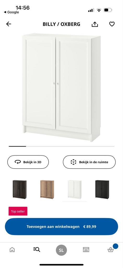 2x Billy boekenkast - Zo goed als nieuw!, Huis en Inrichting, Kasten | Kledingkasten, Zo goed als nieuw, 200 cm of meer, 50 tot 100 cm