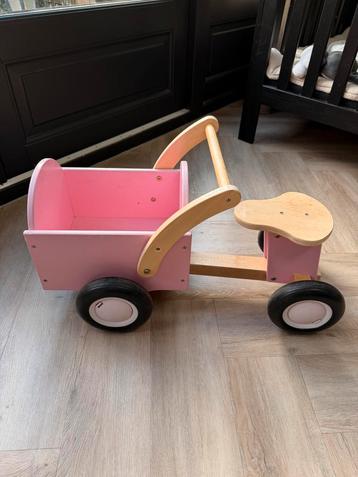 Roze Loopfiets Bakfiets - 12 maanden tot 3 jaar beschikbaar voor biedingen