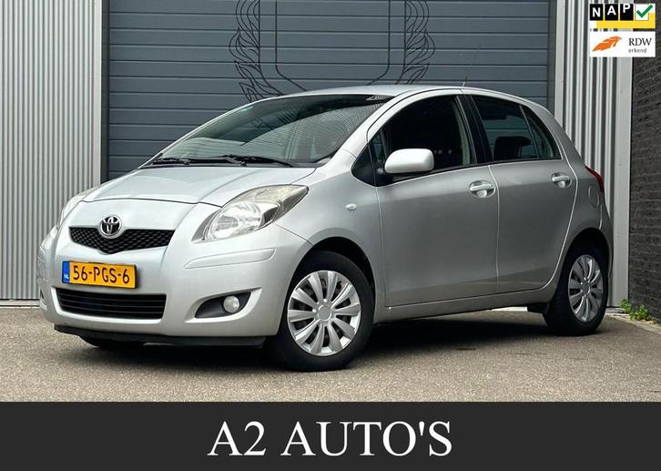Toyota Yaris 1.3 VVTi Aspiration Ecc|6 Versnellingen|Nap, Auto diversen, Schadeauto's, Toyota, Handgeschakeld, Benzine, Hatchback