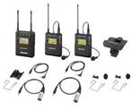 Sony UWP-D27 wireless mic set incl. 2 LAV & 2 XLR zenders, Ophalen of Verzenden, Zo goed als nieuw, Audio