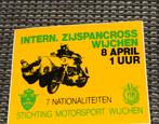 Zijspancross Wijchen - Vintage Sticker ~, Ophalen of Verzenden, Zo goed als nieuw