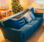 Blauwe bank, Ophalen, Overige materialen, 150 tot 200 cm, Driepersoons