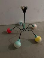 Vintage retro 'Spoetnik' hanglamp....5 arms, Ophalen, Kunststof, Gebruikt, Vintage / Retro / Space Age
