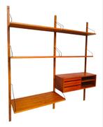 Deens teak vintage jaren 60 Royal Cadovius wandsysteem, Ophalen, Gebruikt, 150 tot 200 cm, Teakhout
