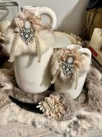 Nieuw godly vazen ibiza style met steentjes, Overige kleuren, Nieuw, Ophalen of Verzenden, Glas