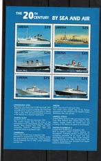 liberia 1999 pf blok scheepvaart boten ships, Verzenden, Postfris, Dier of Natuur