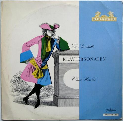 Domenico  Scarlatti Clara Haskil – Klaviersonaten, Cd's en Dvd's, Vinyl | Klassiek, Zo goed als nieuw, Barok, Kamermuziek, 12 inch