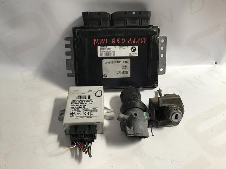 Computer motormanagement set W10B16A Mini R50 7521549, Auto-onderdelen, Elektronica en Kabels, Gebruikt, Ophalen of Verzenden