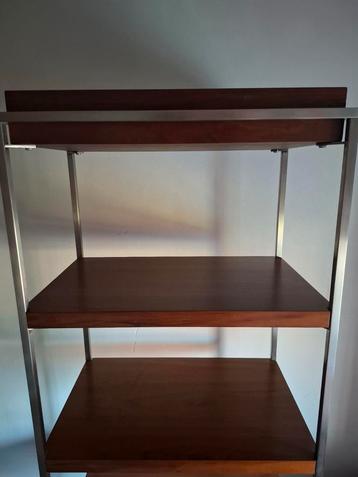 Retro boekenkast Metaal/Hout  Modern Design