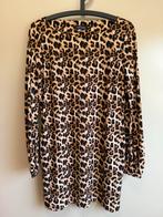 La Dress luipaard panter travelstof jurk - Maat S, Kleding | Dames, Jurken, Bruin, Ophalen of Verzenden, Zo goed als nieuw, Maat 36 (S)