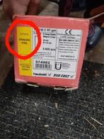 3 dozen Haubold nieten RVS  kg740, Doe-het-zelf en Verbouw, Ophalen of Verzenden, Nieuw, Minder dan 50 mm, Rvs