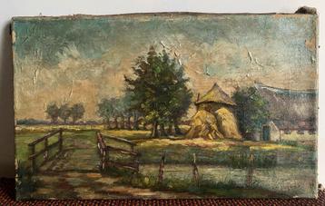 Boerderij met hooimijt beschikbaar voor biedingen