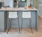 2 Ikea Glenn barkrukken, Huis en Inrichting, Ophalen, Gebruikt, 60 tot 90 cm, Metaal