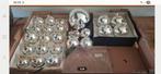 39 vintage glazen kerstballen, Ophalen of Verzenden, Gebruikt