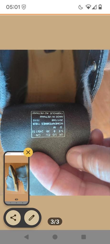 Dessert boots merk Clarks maat 39, Kleding | Dames, Schoenen, Zo goed als nieuw, Lage of Enkellaarzen, Blauw, Ophalen of Verzenden