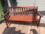 Hardhouten tuinbank 3 persoons, Ophalen, Zo goed als nieuw, Hout